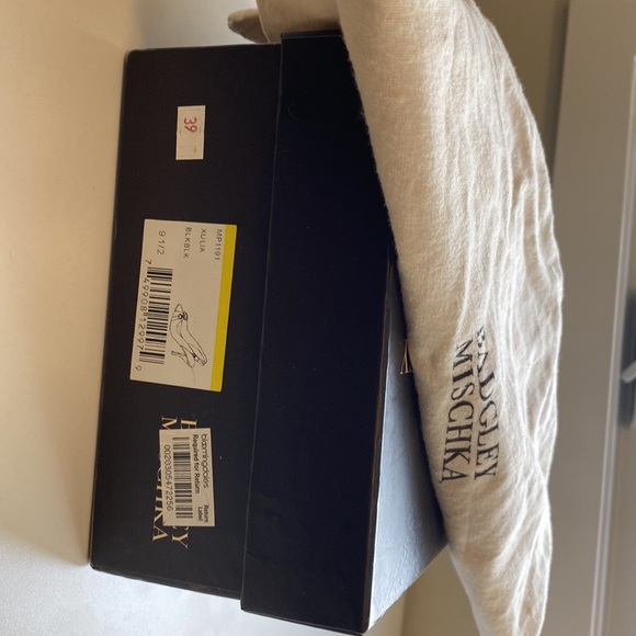 Cute satin pump with rhinestone detail. - Picture 8 of 9